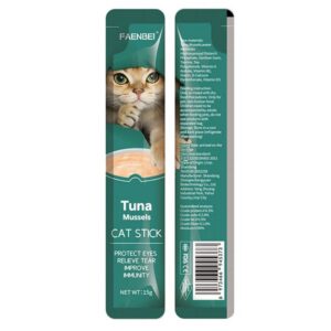 Faenbei Cat Stick Tuna Mussels cat snack 15g